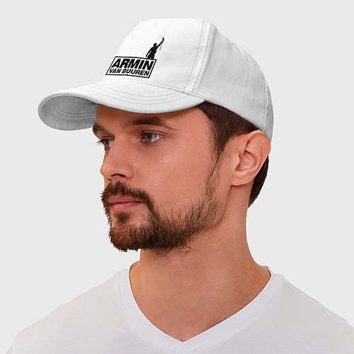 Бейсболка Armin van buuren / Белый – фото 2