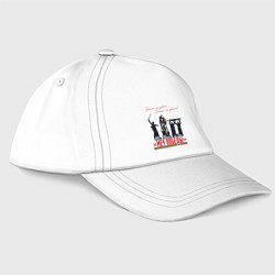 Бейсболка Меч Победы Никто не забыт Ничто не забыто, цвет: белый