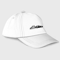 Бейсболка БМВ эволюция, цвет: белый