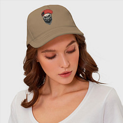 Бейсболка Хип-хоп гангстер, цвет: миндальный — фото 2