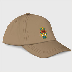Бейсболка African tiki, цвет: миндальный