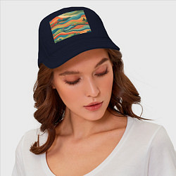 Бейсболка Поля луга, цвет: тёмно-синий — фото 2