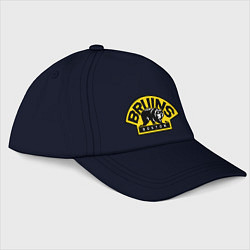 Бейсболка HC Boston Bruins Label, цвет: тёмно-синий