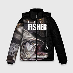 Зимняя куртка для мальчика Лучший рыбак