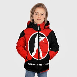 Куртка зимняя для мальчика CS:GO Red Style, цвет: 3D-красный — фото 2