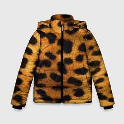 Зимняя куртка для мальчика Шкура леопарда