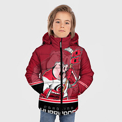 Куртка зимняя для мальчика Carolina Hurricanes, цвет: 3D-светло-серый — фото 2