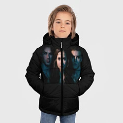 Куртка зимняя для мальчика Vampire Trio, цвет: 3D-черный — фото 2