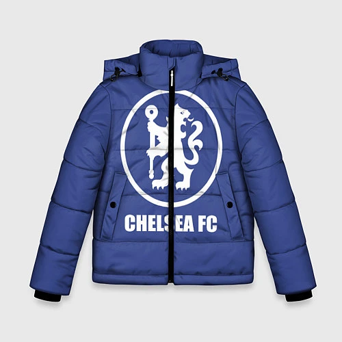 Зимняя куртка для мальчика Chelsea FC / 3D-Светло-серый – фото 1