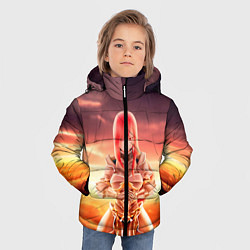 Куртка зимняя для мальчика Fairy Tail, цвет: 3D-светло-серый — фото 2