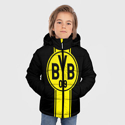 Куртка зимняя для мальчика BVB, цвет: 3D-черный — фото 2