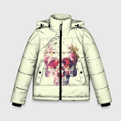 Куртка зимняя для мальчика Skull, цвет: 3D-черный