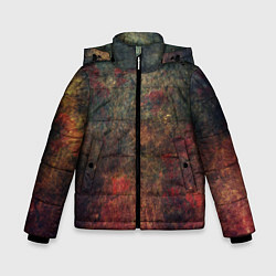 Зимняя куртка для мальчика Металлические краски