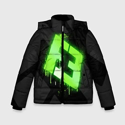 Куртка зимняя для мальчика Flipsid3: Black collection, цвет: 3D-черный