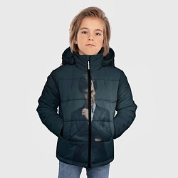 Куртка зимняя для мальчика Шерлок в костюме, цвет: 3D-черный — фото 2