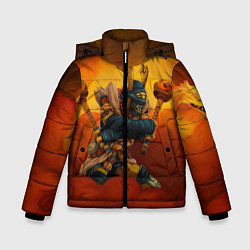 Куртка зимняя для мальчика Шадоу Шаман, цвет: 3D-черный