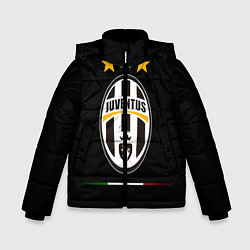 Куртка зимняя для мальчика Juventus: 3 stars, цвет: 3D-черный