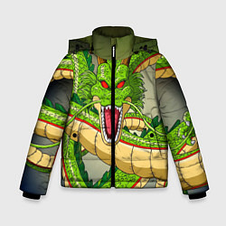 Куртка зимняя для мальчика Dragon Ball, цвет: 3D-черный