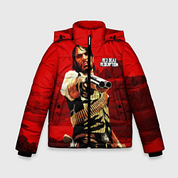 Куртка зимняя для мальчика Red Dead Redemption, цвет: 3D-красный