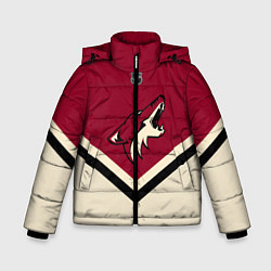 Куртка зимняя для мальчика NHL: Arizona Coyotes, цвет: 3D-светло-серый