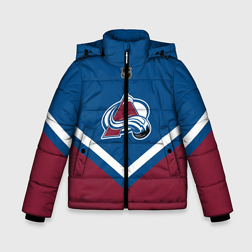 Зимняя куртка для мальчика NHL: Colorado Avalanche / 3D-Красный – фото 1