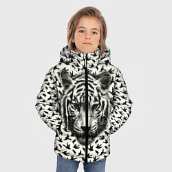 Куртка зимняя для мальчика Tiger Dreams, цвет: 3D-красный — фото 2