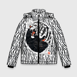 Зимняя куртка для мальчика Yin Yang Tigers