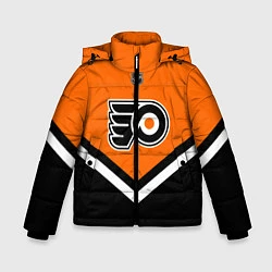 Куртка зимняя для мальчика NHL: Philadelphia Flyers, цвет: 3D-светло-серый
