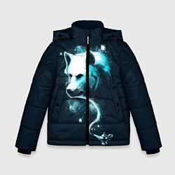 Зимняя куртка для мальчика Галактический волк