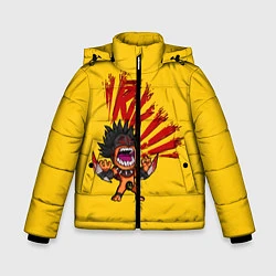 Куртка зимняя для мальчика Bloodseeker: Riki, цвет: 3D-черный