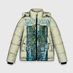 Куртка зимняя для мальчика Bring Me The Horizon, цвет: 3D-черный