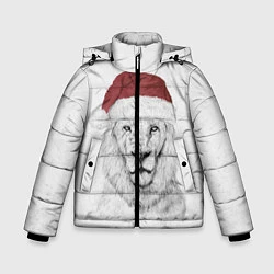 Зимняя куртка для мальчика Новогодний Лёва