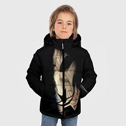 Куртка зимняя для мальчика Маска, цвет: 3D-черный — фото 2