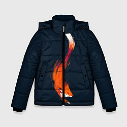 Зимняя куртка для мальчика Хитрая лисичка