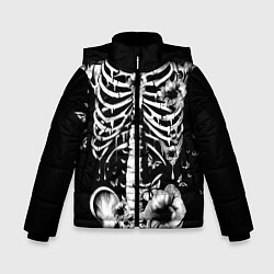 Зимняя куртка для мальчика Floral Skeleton