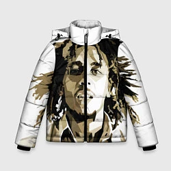 Куртка зимняя для мальчика Bob Marley: Mono, цвет: 3D-черный