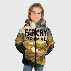 Куртка зимняя для мальчика Far Cry: Primal, цвет: 3D-черный — фото 2