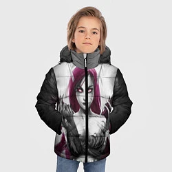 Куртка зимняя для мальчика Cute Demon, цвет: 3D-черный — фото 2