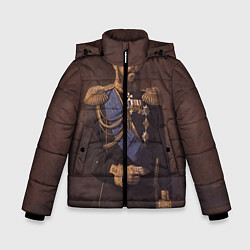 Куртка зимняя для мальчика Александр III Миротворец, цвет: 3D-черный