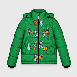 Зимняя куртка для мальчика Боевая морковь