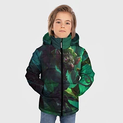 Куртка зимняя для мальчика Twitch, цвет: 3D-красный — фото 2