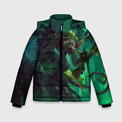 Куртка зимняя для мальчика Twitch, цвет: 3D-черный