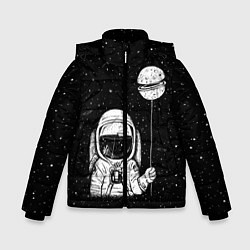 Зимняя куртка для мальчика Астронавт с шариком