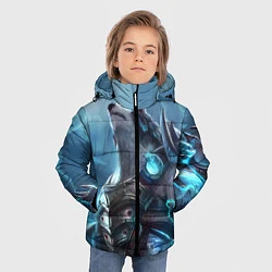 Куртка зимняя для мальчика Вербер, цвет: 3D-красный — фото 2