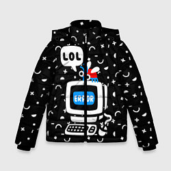 Куртка зимняя для мальчика Fatal Error, цвет: 3D-черный