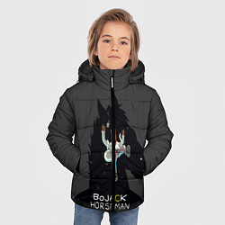 Куртка зимняя для мальчика Bojack Horseman, цвет: 3D-красный — фото 2
