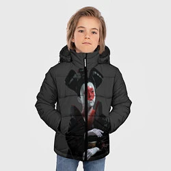 Куртка зимняя для мальчика Ghost In The Shell 2, цвет: 3D-красный — фото 2