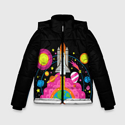 Зимняя куртка для мальчика Космос