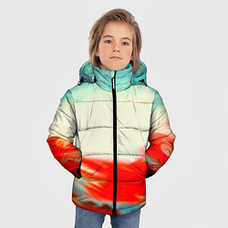 Куртка зимняя для мальчика Художественные краски, цвет: 3D-черный — фото 2