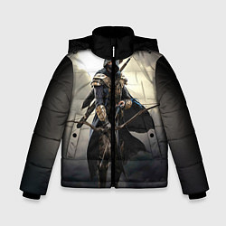 Куртка зимняя для мальчика TES 7, цвет: 3D-светло-серый